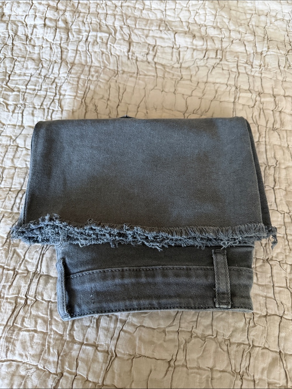Zenana Outfitters Charcoal Denim A-Line Mini Skirt medium - Picture 14 of 14